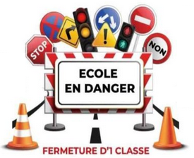 Réunion d’information publique annonce fermeture de classe